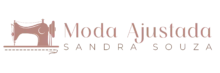 logo moda ajustada sandra souza